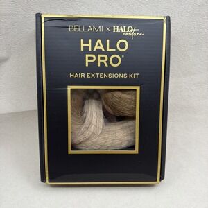 Bellami Halo Pro Hair Extension 16" Bronzed Caramel Blonde Marble Blend NEW